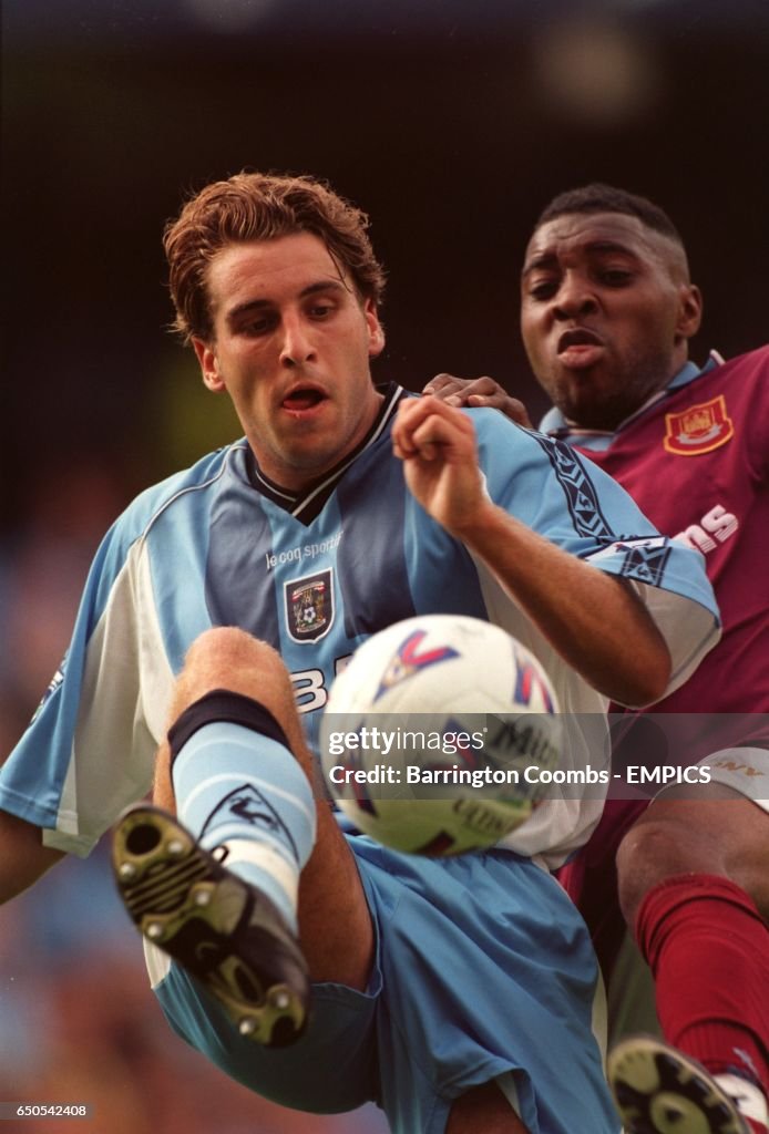 Soccer - FA Carling Premiership - Coventry City v West Ham United