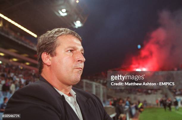 Olympique Marseille coach Rolland Courbis