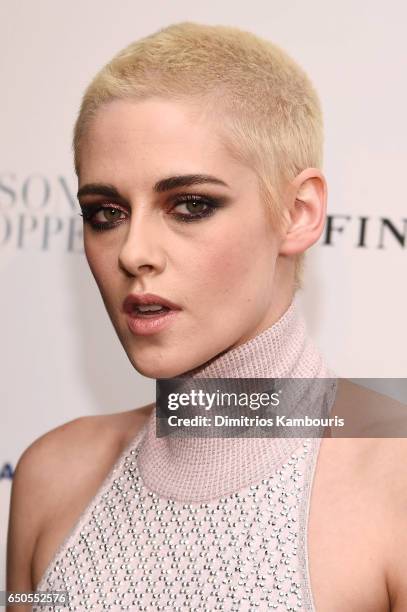 Actress Kristen Stewart attends the "Personal Shopper" premiere at Metrograph on March 9, 2017 in New York City.