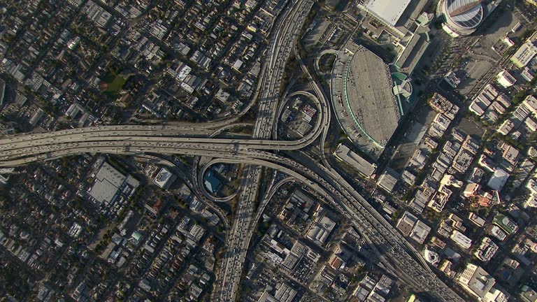 Partial Stack Interchange Cloverleaf Interchange Videos and HD Footage - Getty Images