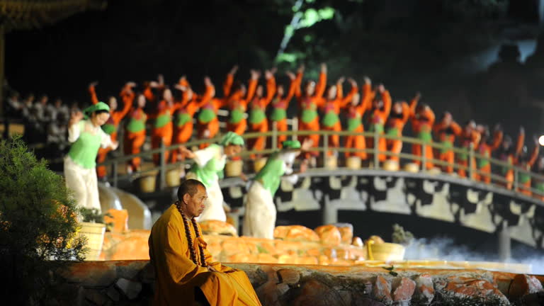 Shaolin Zen Music Ritual Monks Of Shaolin Videos and HD Footage - Getty Images
