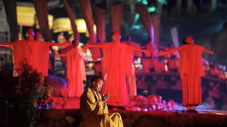 Shaolin Zen Music Ritual Monks Of Shaolin Videos and HD Footage - Getty Images