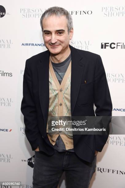 Director Olivier Assayas attends the "Personal Shopper" premiere at Metrograph on March 9, 2017 in New York City.