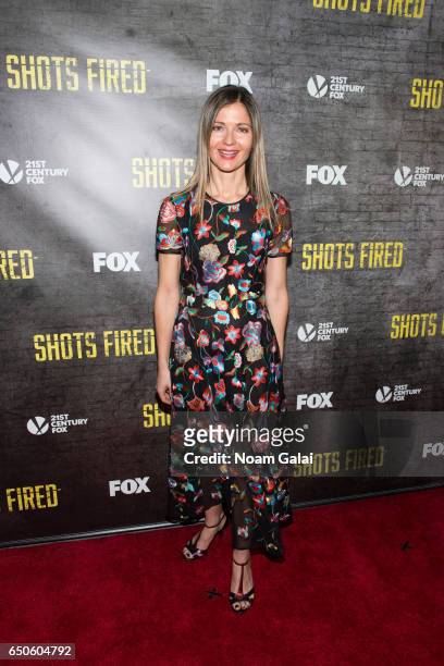 Actress Jill Hennessy attends the "Shots Fired" New York special screening at The Paley Center for Media on March 9, 2017 in New York City.