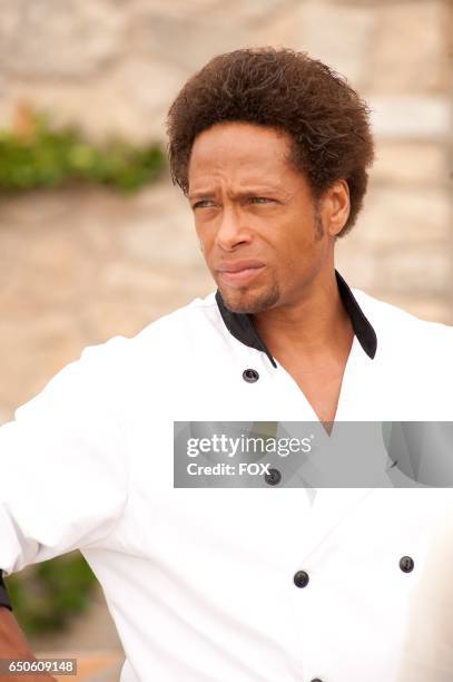 Presents the network premiere of the feature film Jumping The Broom, airing Friday, May 13 on FOX. Pictured: Gary Dourdan as Chef.