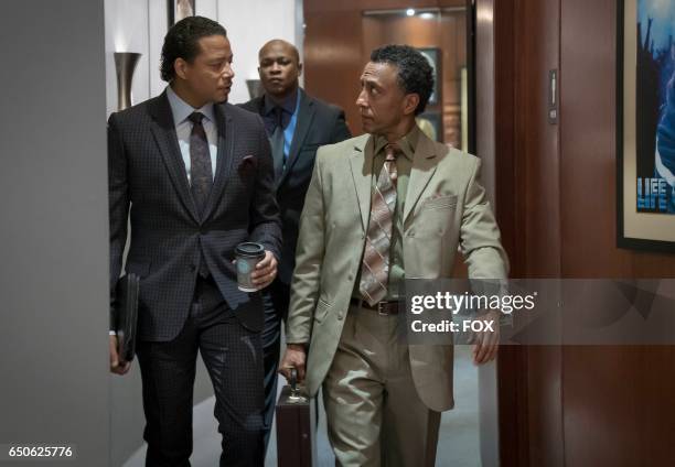 Terrence Howard, guest stars Web and Andre Royo in the "Sound & Fury" spring premiere episode of EMPIRE airing Wednesday, March 22 on FOX.