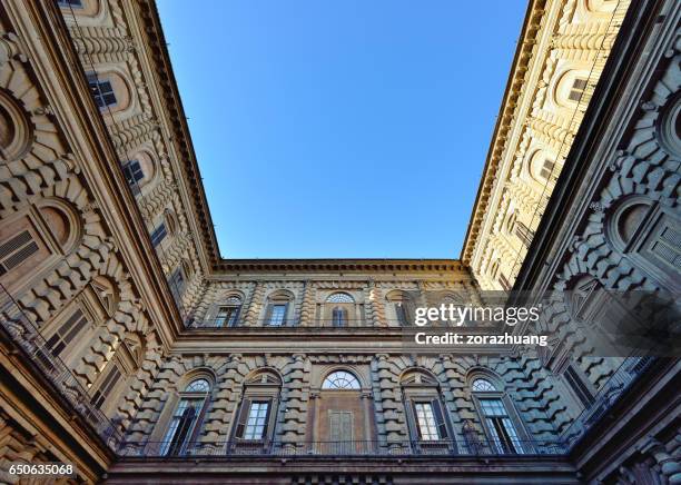 pitti palace, florence - pitti stock pictures, royalty-free photos & images