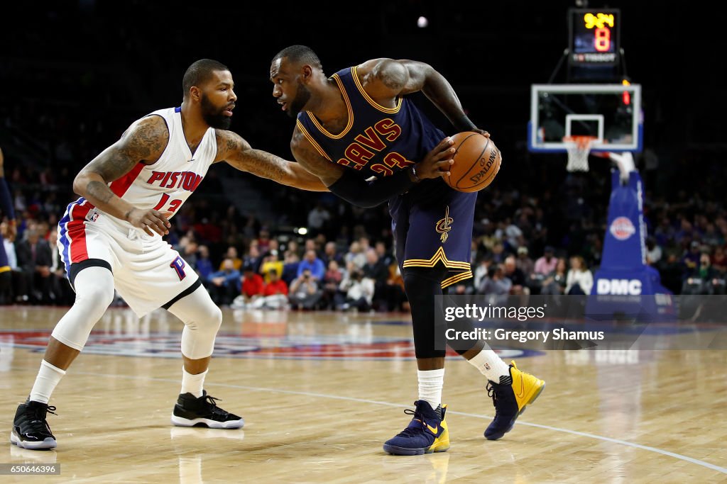 Cleveland Cavaliers v Detroit Pistons