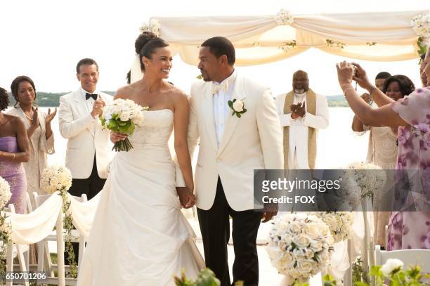 Presents the network premiere of the feature film Jumping The Broom, airing Friday, May 13 on FOX. Pictured: Angela Bassett, Brian Stokes Mitchell,...