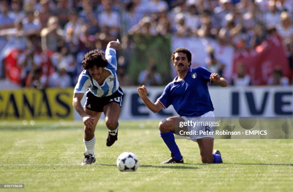 Soccer - World Cup Spain 1982 - Group C - Argentina v Italy