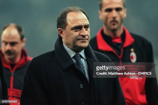 Milan's Coach Alberto Zaccheroni