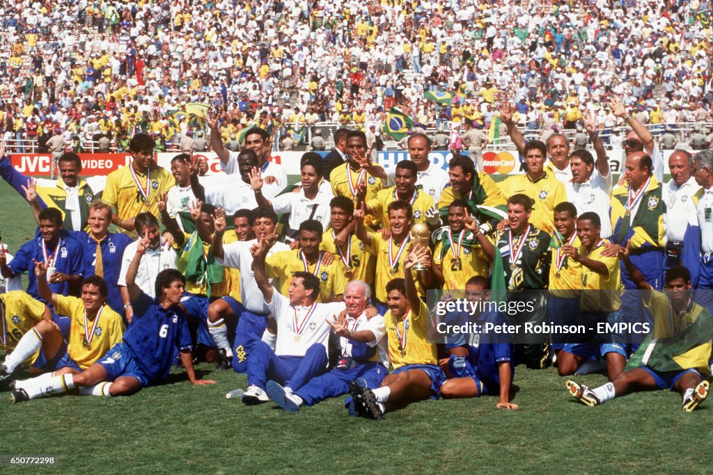 Soccer - 1994 FIFA World Cup - Final - Brazil v Italy - Rose Bowl, Pasadena