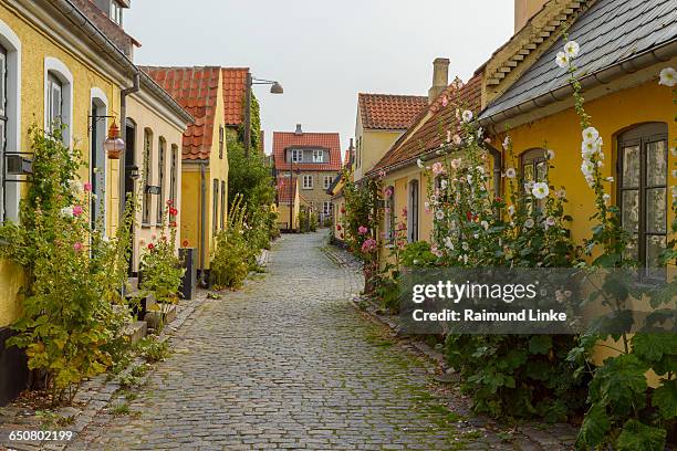 beautiful historical old town - amager stock pictures, royalty-free photos & images