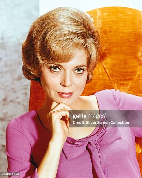 American actress Barbara Bain as Cinnamon Carter in the television series 'Mission: Impossible', circa 1966.
