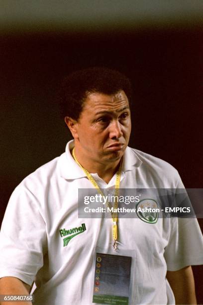 Raja Casablanca's coach Fathi Jamal