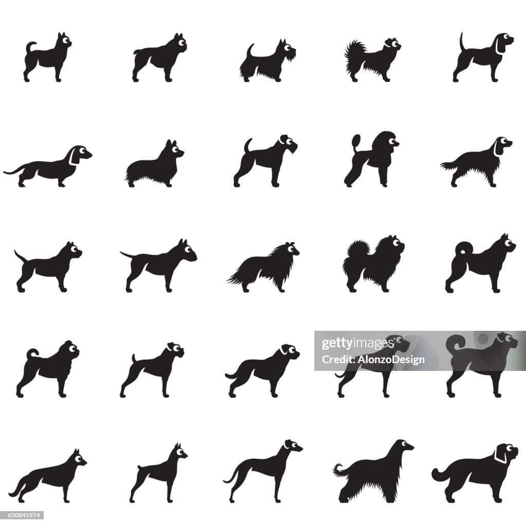 Dogs Icon Set