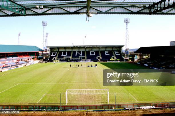 General view of Dens Park, home of Dundee