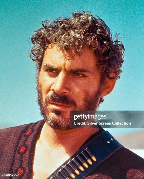 Gian Maria Volontè as El Indio in the western 'Per qualche dollaro in piu' ('For a Few Dollars More', 1965.