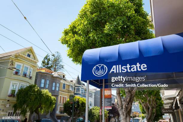 Allstate Sign In 237 Allstate Sign Photos & High Res Pictures - Getty Images