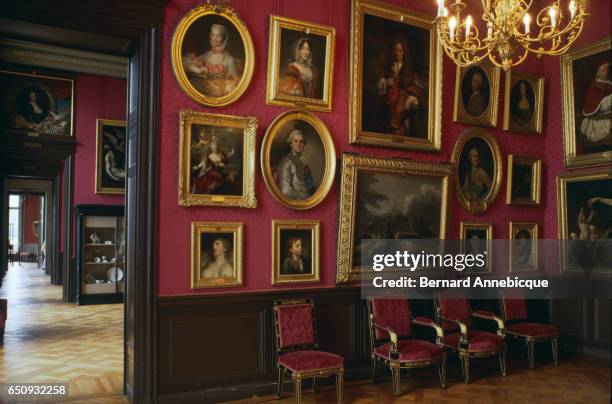 The Salle Caroline at the Castle of Chantilly
