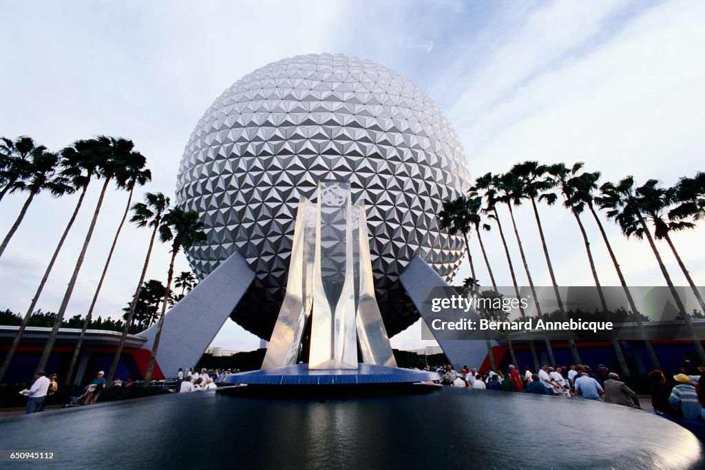 Epcot Centre Pattern The EPCOT Center News Photo - Getty Images