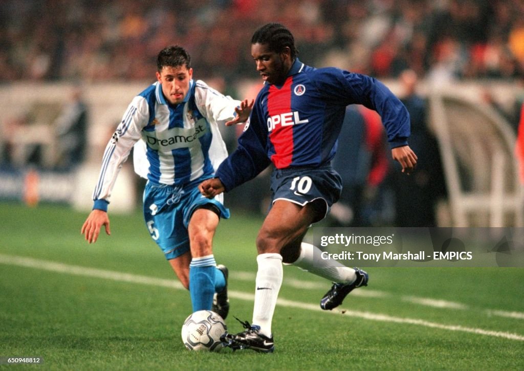 Soccer - UEFA Champions League - Second Stage Group B - Paris St Germain v Deportivo La Coruna