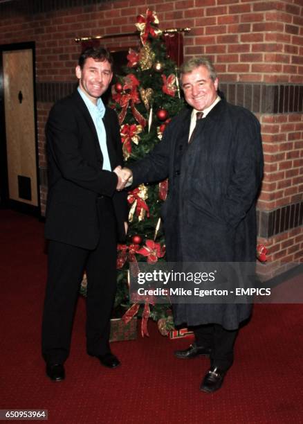 Middlesbrough manager Bryan Robson is re-united with Terry Venables , who will act as head coach at the relegation-threatened club until the end of...