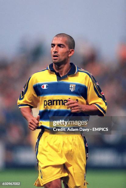 Italian Soccer - Valle D'Aosta Trophy - Parma v Inter Milan, Nieuwsfoto's
