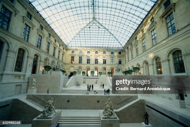 Richelieu Pavilion and wing at the Louvre.