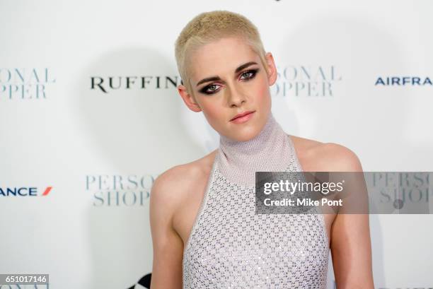 Kristen Stewart attends the "Personal Shopper" New York Premiere at Metrograph on March 9, 2017 in New York City.