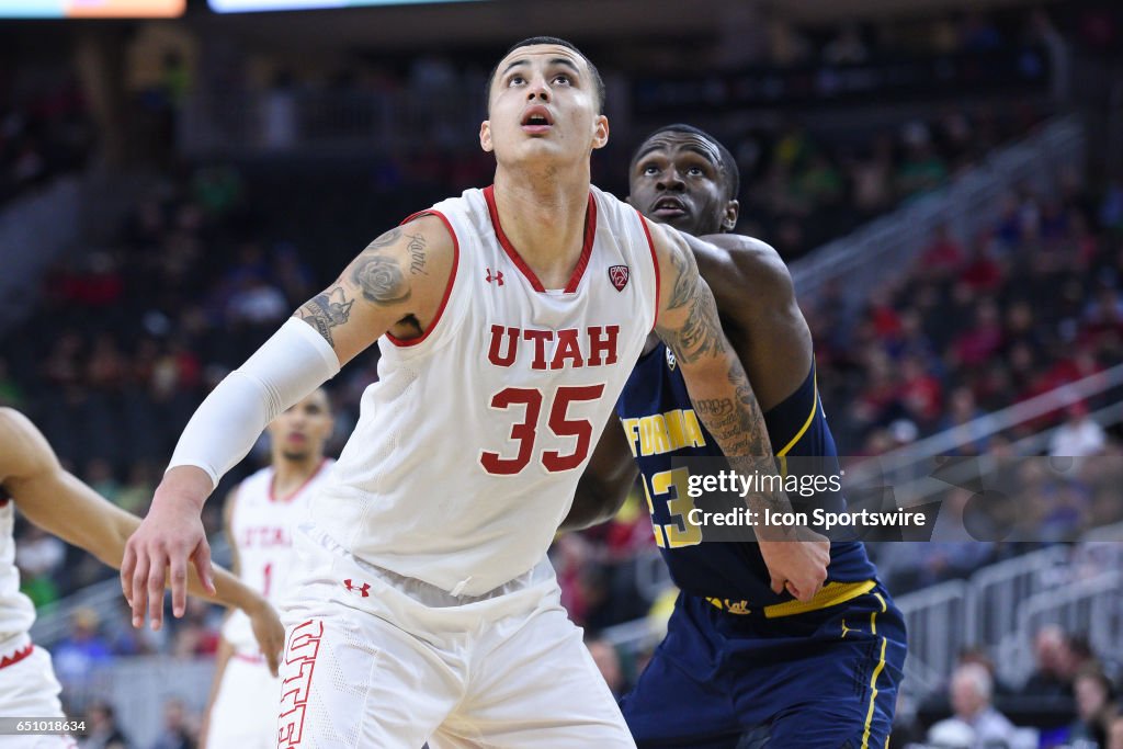 COLLEGE BASKETBALL: MAR 09 PAC-12 Tournament - Cal v Utah