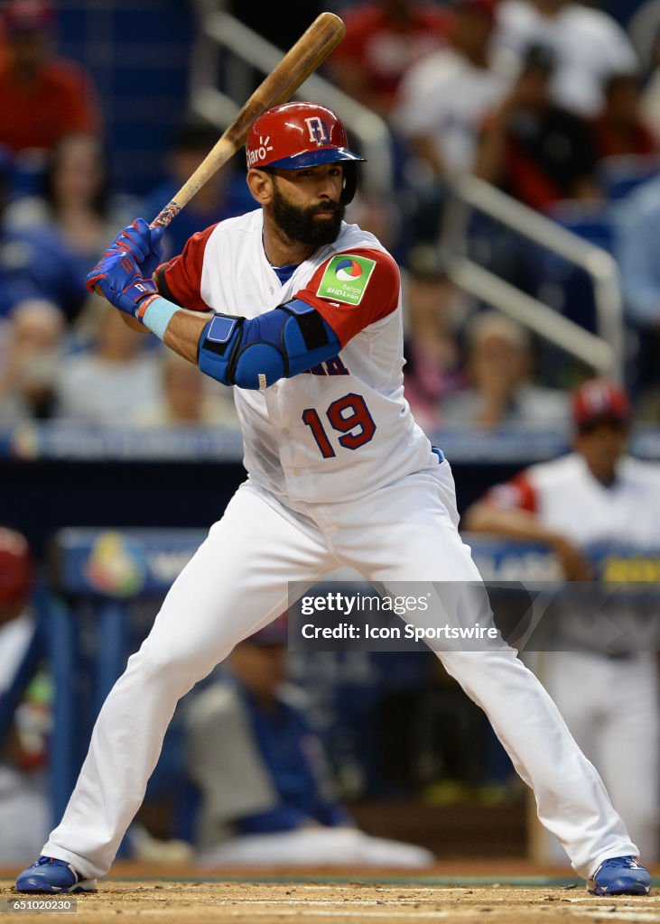 BASEBALL: MAR 09 World Baseball Classic 1st Round Pool C - Canada v Dominican Rep.