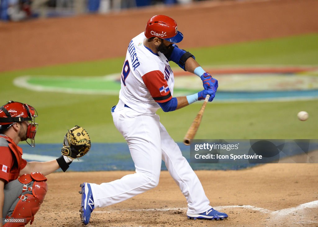 BASEBALL: MAR 09 World Baseball Classic 1st Round Pool C - Canada v Dominican Rep.