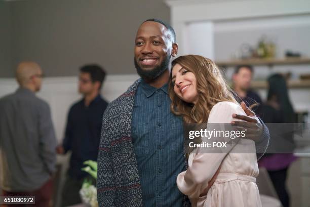 Lamorne Morris and guest star Nasim Pedrad in the "Hike" episode of NEW GIRL airing Tuesday, Jan. 24 on FOX.