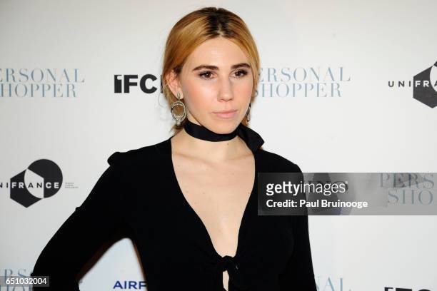 Zosia Mamet attends the "Personal Shopper" New York Premiere at Metrograph on March 9, 2017 in New York City.