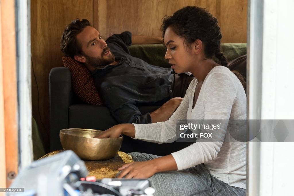Tom Mison and Lyndie Greenwood in the 
