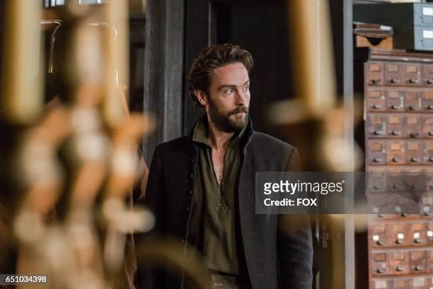 Tom Mison in the Homecoming episode of SLEEPY HOLLOW airing Friday, Feb. 10 on FOX.