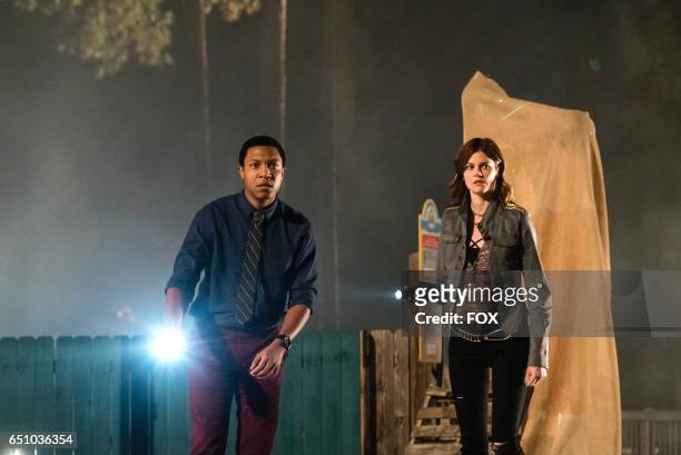 Jerry MacKinnon and Rachel Melvin in the Childs Play episode of SLEEPY HOLLOW airing Friday, March 3 on FOX.