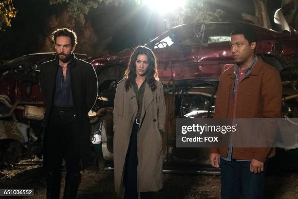 Tom Mison, Janina Gavankar and Jerry MacKinnon in the Insatiable episode of SLEEPY HOLLOW airing Friday, March 10 on FOX.