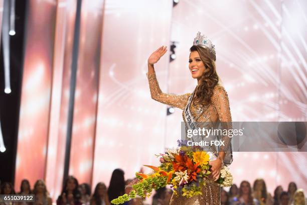 Iris Mittenaere, Miss France 2016 is crowned Miss Universe at the conclusion The 65th MISS UNIVERSE® Telecast airing on FOX at 7:00 PM ET live/PT...