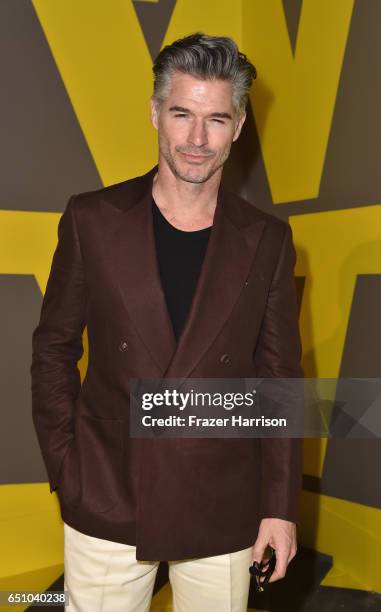 Eric Rutherford attends the Hermes: Dwtwn Men - s/s17 Runway Show on March 9, 2017 in Los Angeles, California.