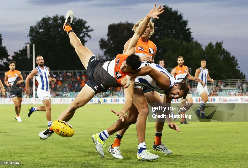 GWS v North Melbourne - 2017 JLT Community Series