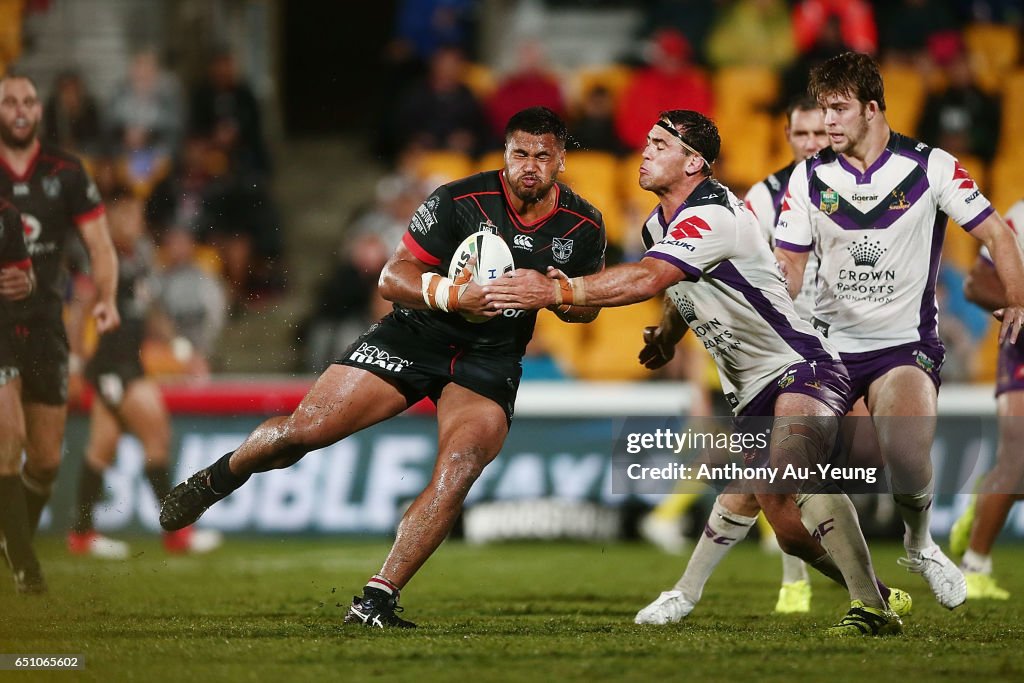 NRL Rd 2 - Warriors v Storm
