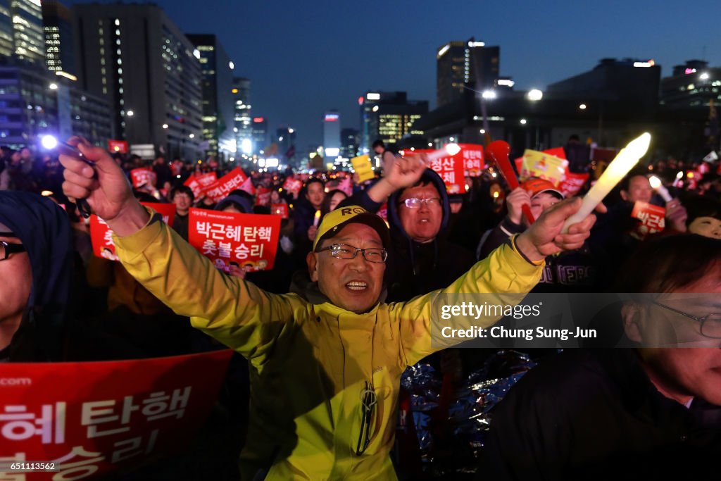 Court Upholds Impeachment Of South Korean President Park
