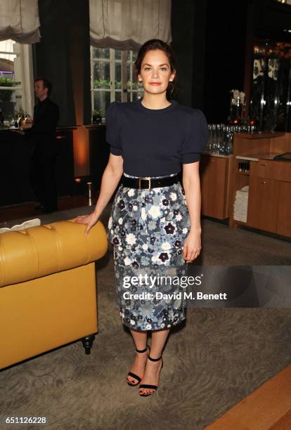 Ruth Wilson attends the Olivier Awards 2017 nominees celebration at Rosewood London on March 10, 2017 in London, England.