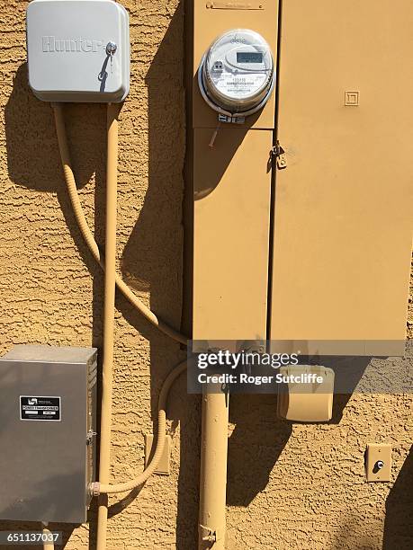 Meter Box Color 174 Electrical Meter Box Stock Photos, High-Res Pictures, and Images ...