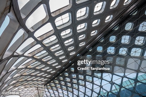 Abstract Ceiling Abstract Ceiling Of Modern Architecture High-Res Stock Photo - Getty Images