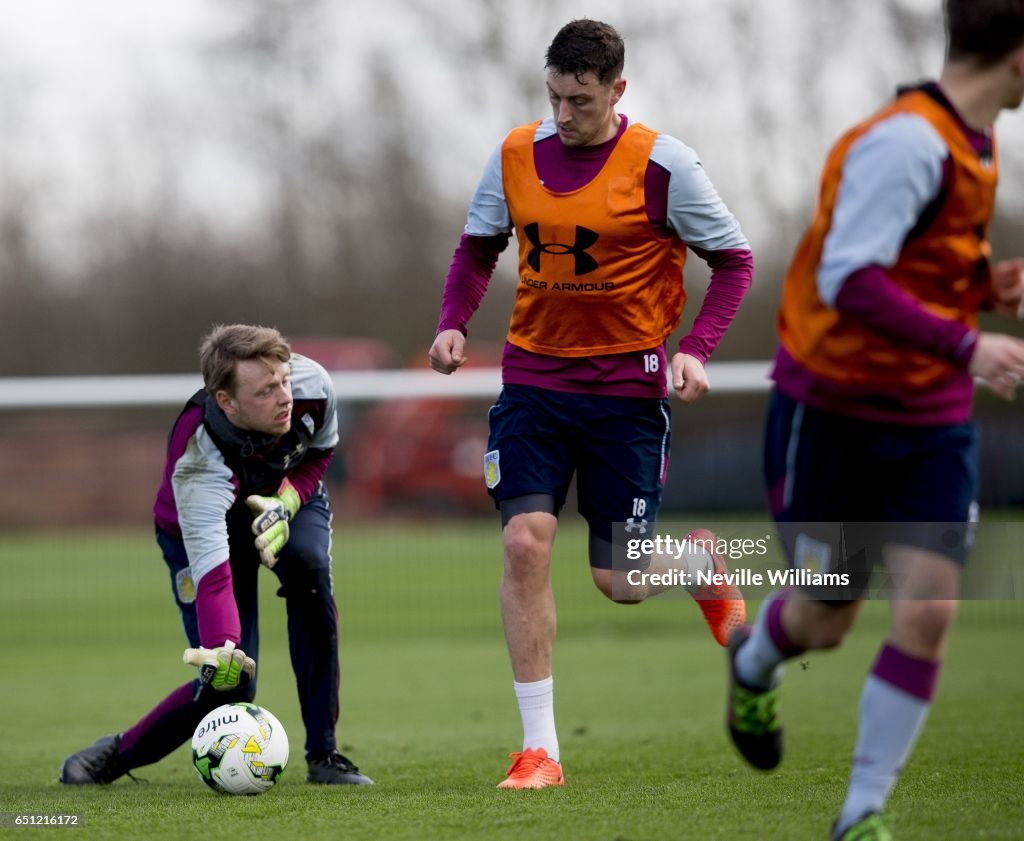 Aston Villa Training Session