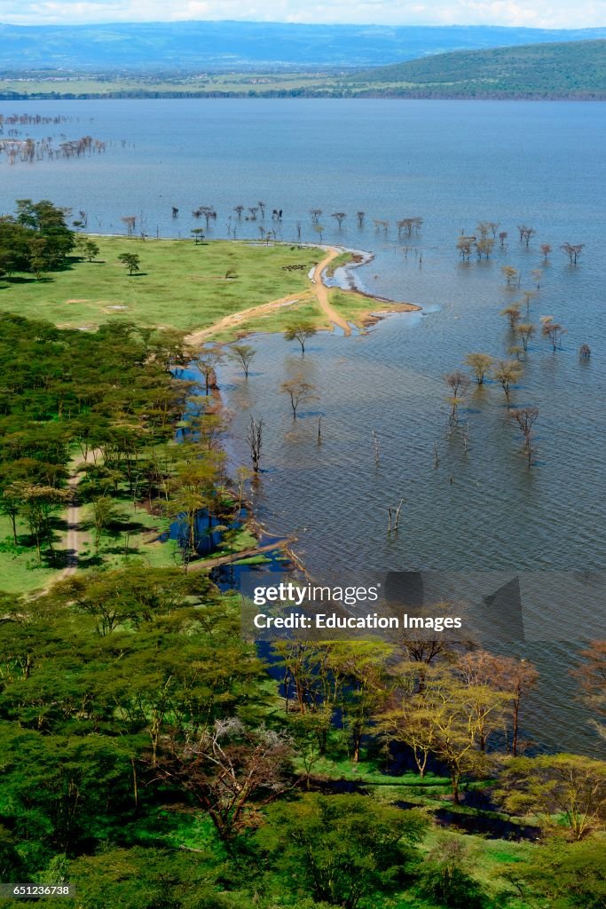 Lake Nakuru, Nakuru, Great Rift Valley, Kenya