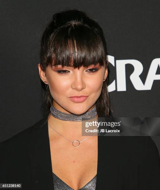 Maddison Jaizani attends the premiere screening of Crackle's 'Snatch' on March 9, 2017 in Los Angeles, California.